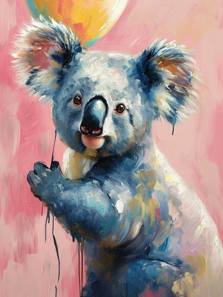 Cute Koala 1 With Balloon