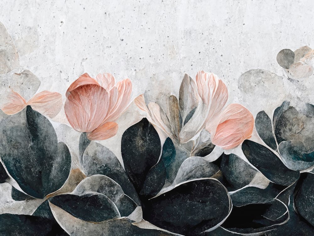 Flowers And Concrete No 1