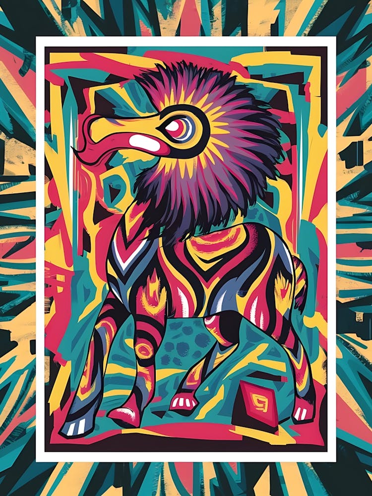 Psychedelisches Pferd