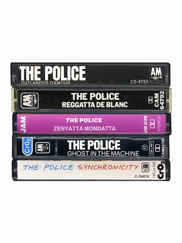 The Police - Albums - Cassette Print