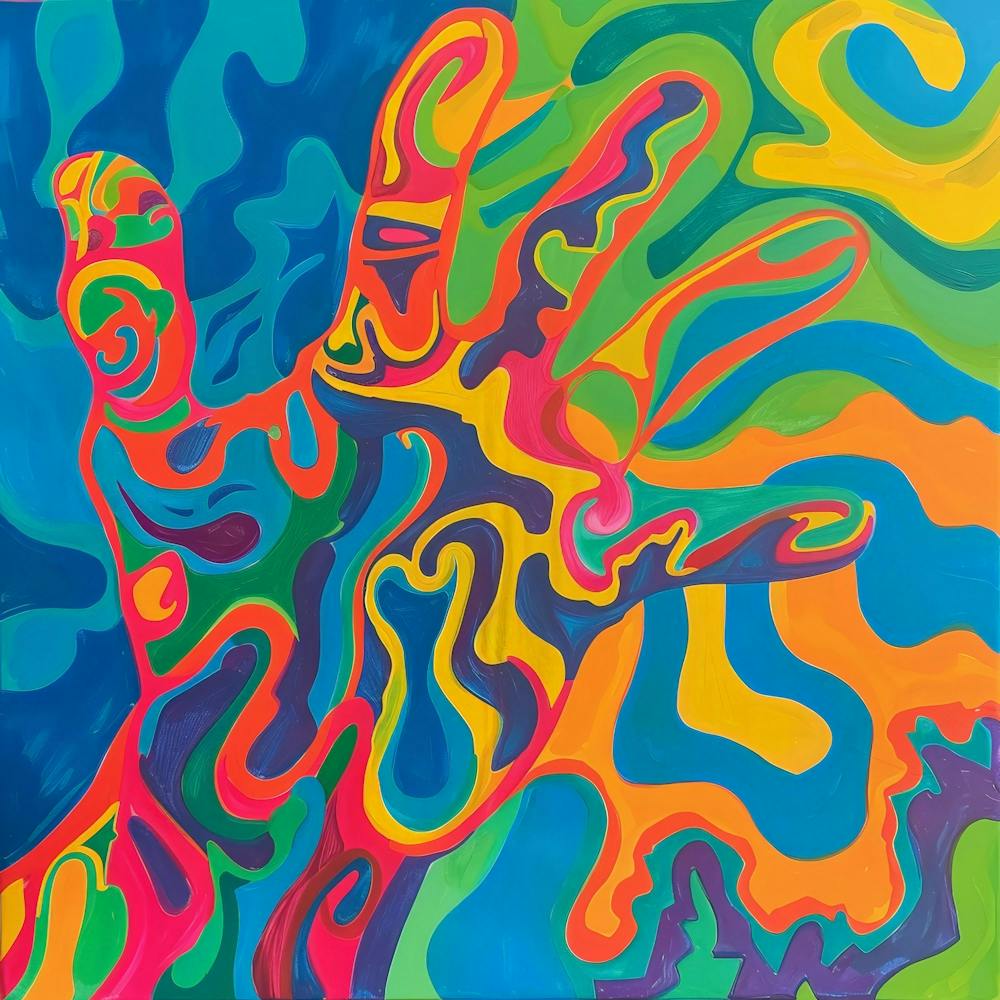 Psychedelic Hand 1