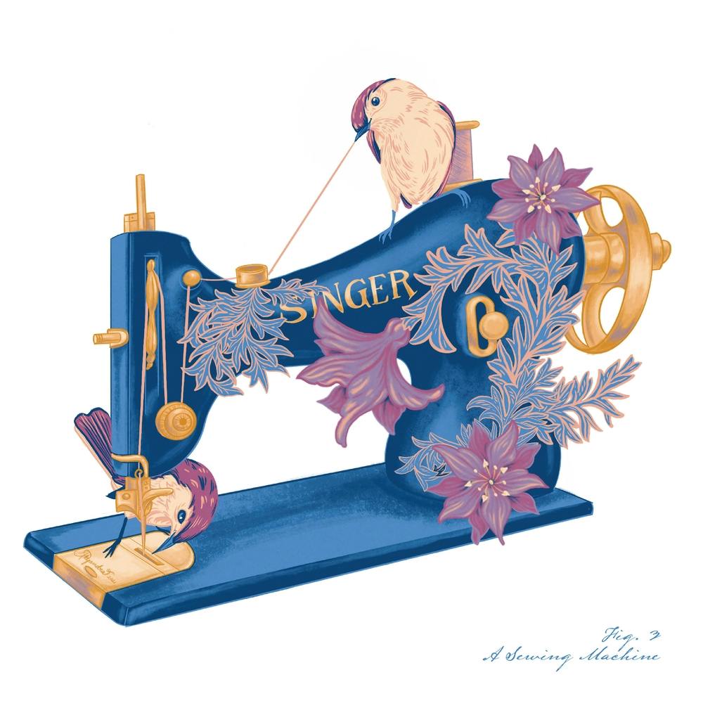 A Sewing Machine Square