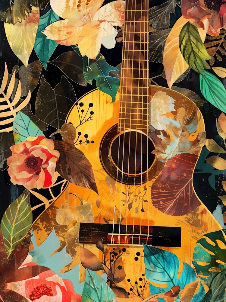 Acoustic Guitar music art