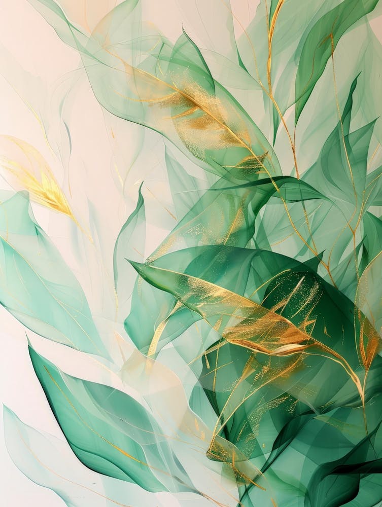 Gold Leaf Painting 2