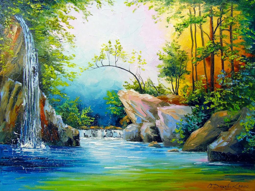 Waterfall in the forest