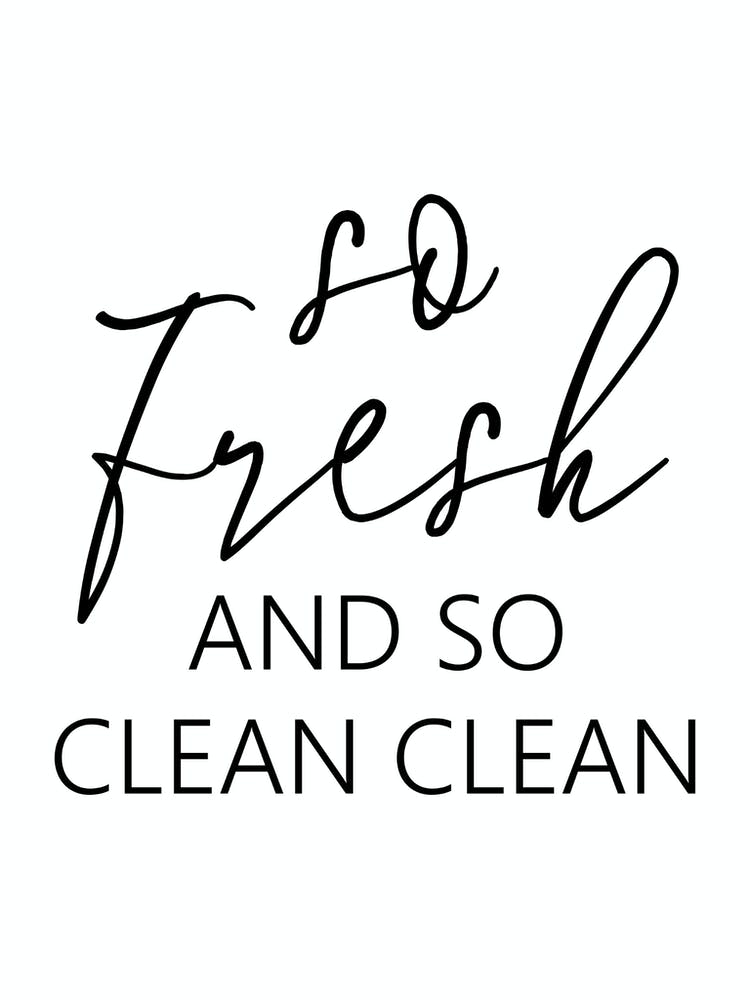 So Fresh And So Clean Clean