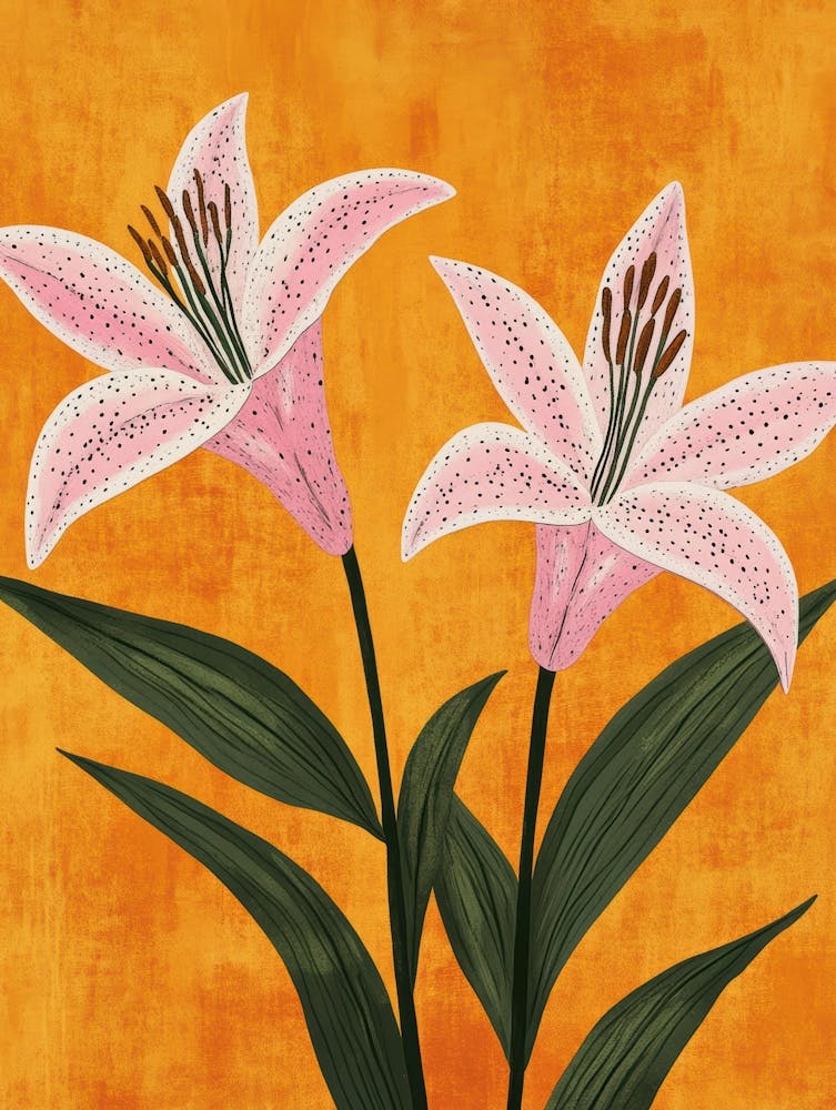 Pink Lilies 3