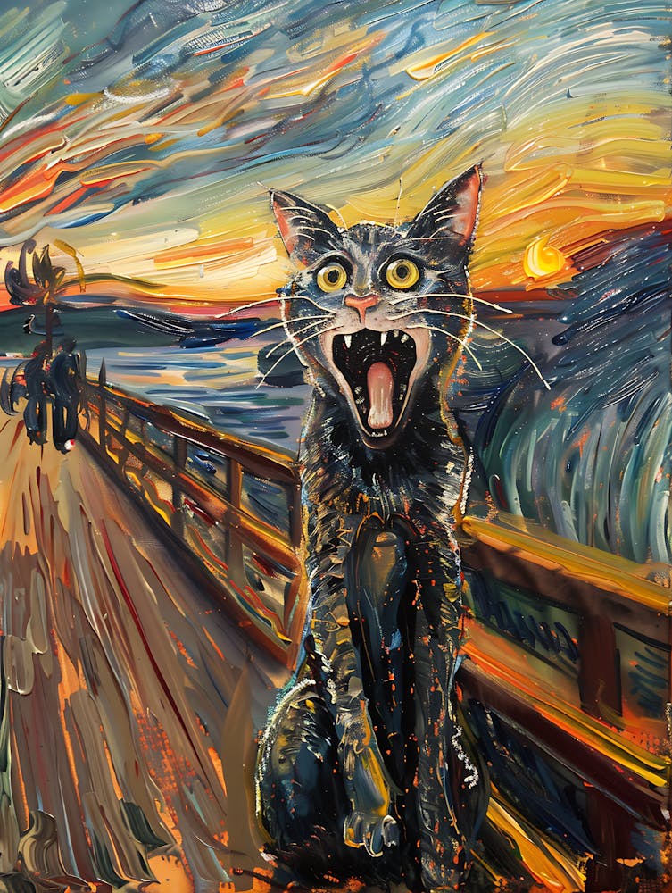 Scream Cat