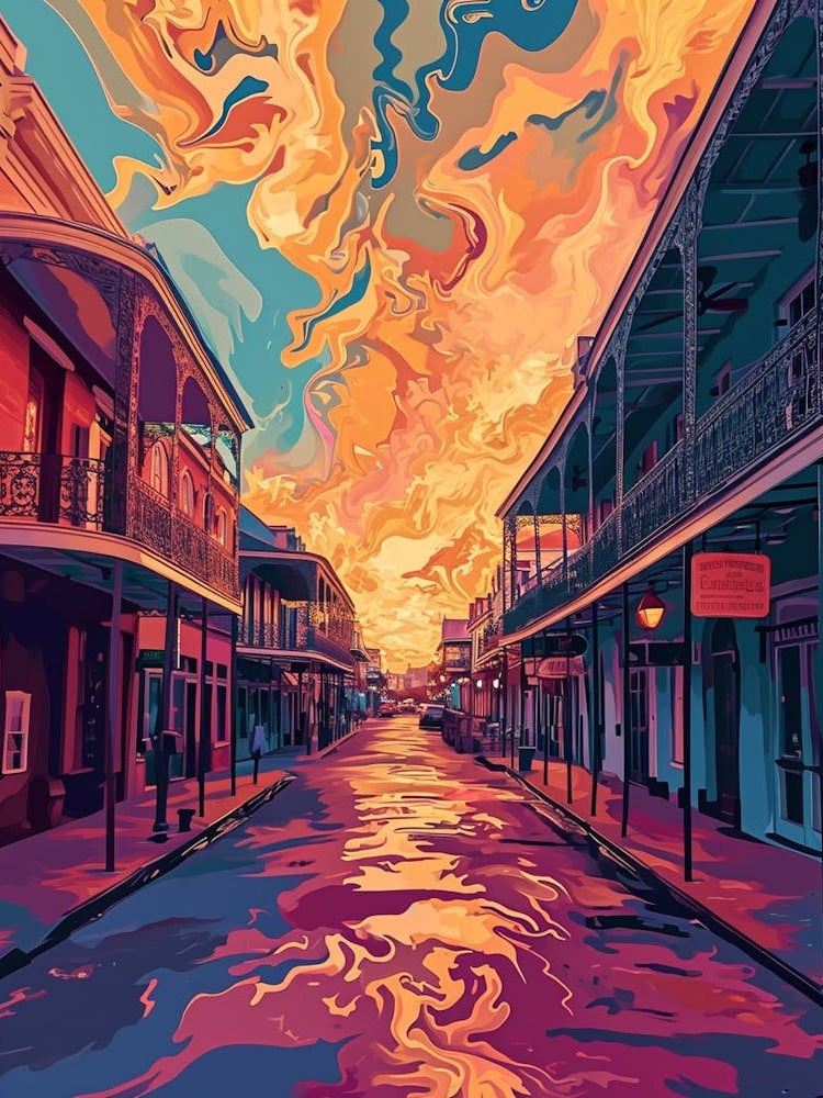 French Quarter Painting 4