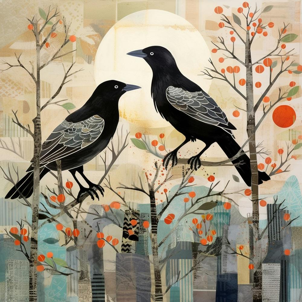 Bird In Nature Crow 1