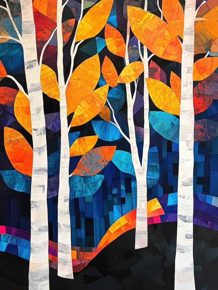 Birch Trees 7