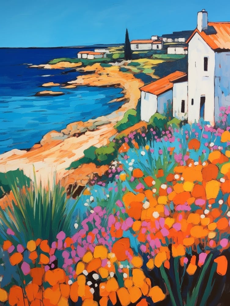 Sardinia Italy 1 Fauvist Painting