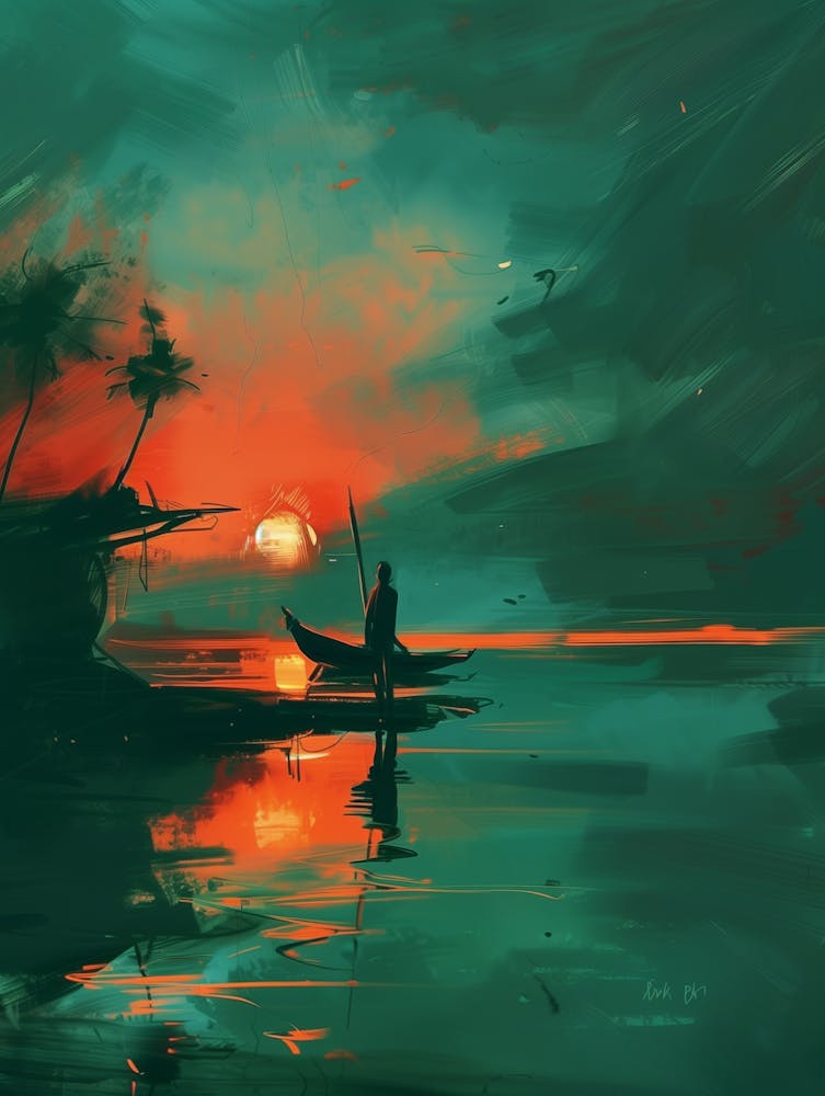 Sunset At The Beach 38