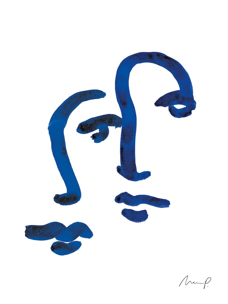Blue Portrait 11