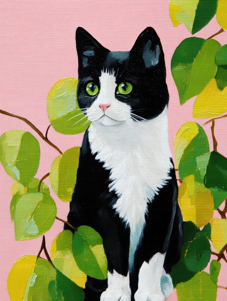 Cat In A Tree 2