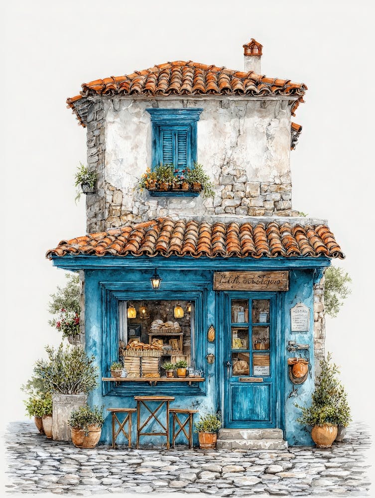 Aihrgdesign A Vintage Style Bakery Storefront In A Small Euro 2588dab4 E6b4 4ff5 B986 B8753f13c770 2