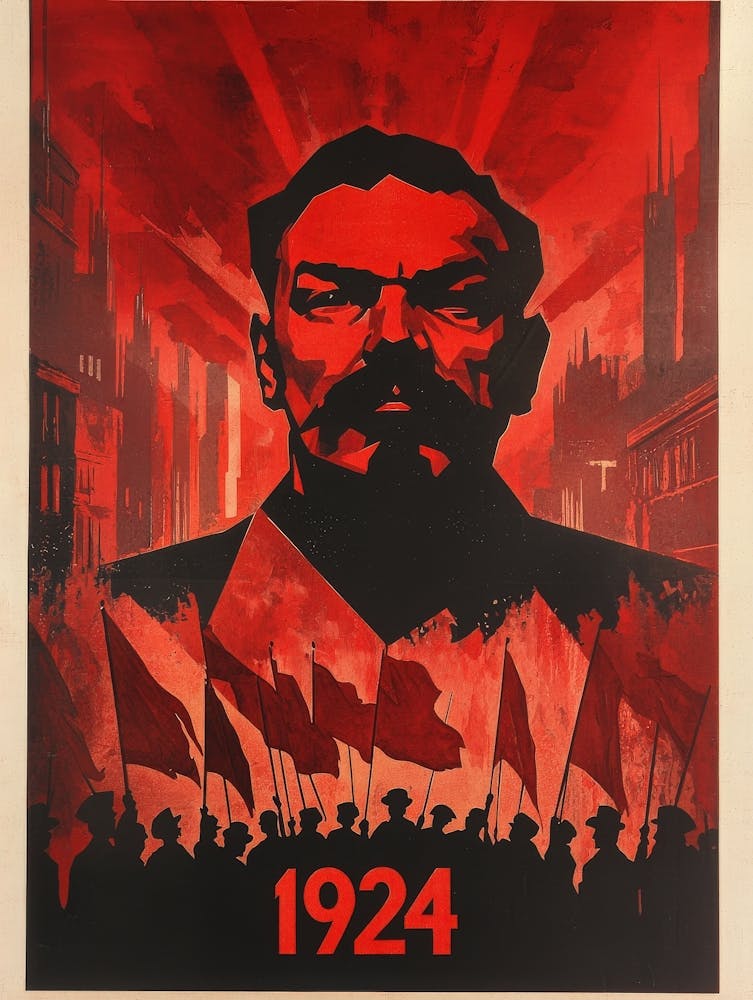 Aihrgdesign Ein Vintage-Propaganda-Poster Marking The Death Of 2