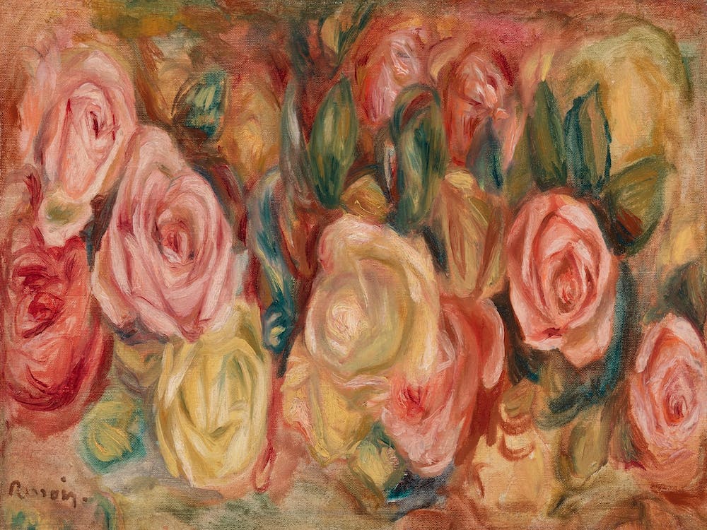 Roses (Roses), Pierre Auguste Renoir