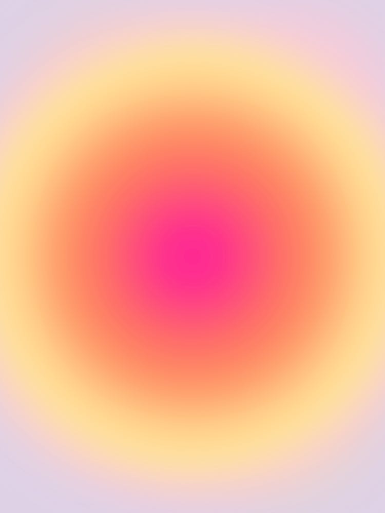 Gradient Aura Sunset