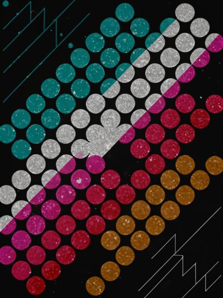 Abstract Pattern With Dots