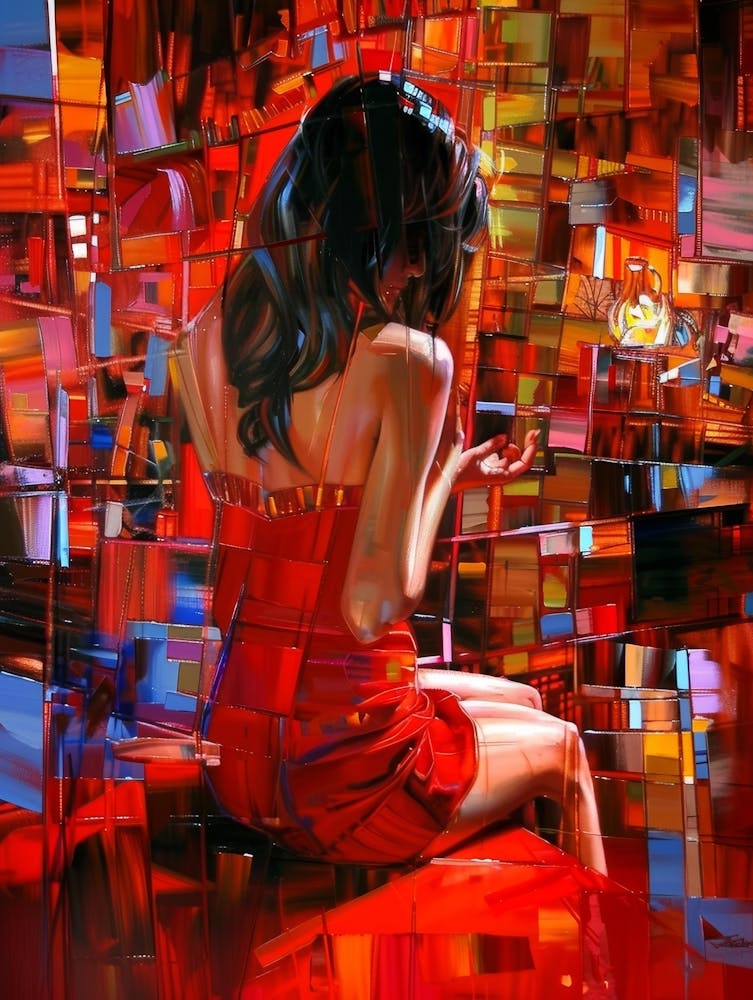 Russian Abstract Painting