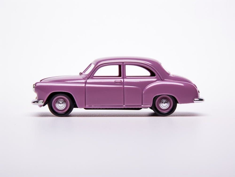 Toy Car Purple Car