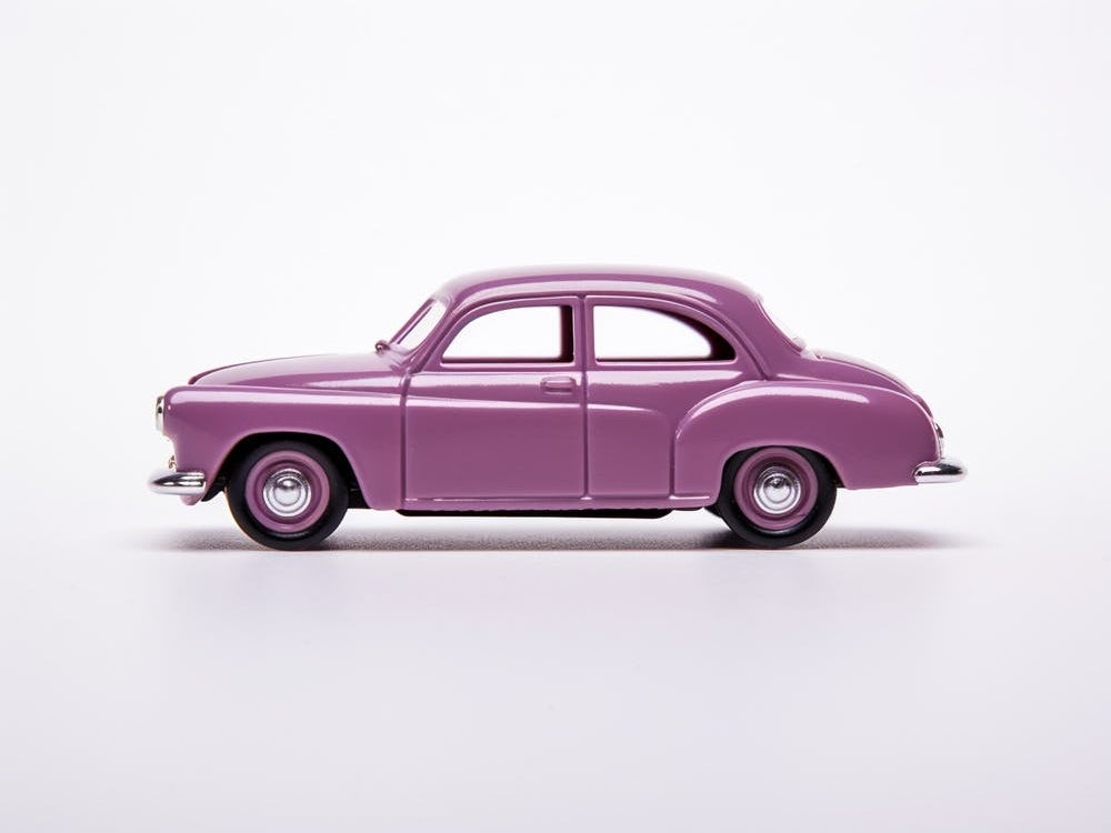 Toy Car Purple Car