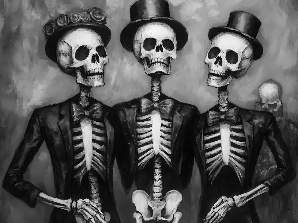 Three Skeletons 1