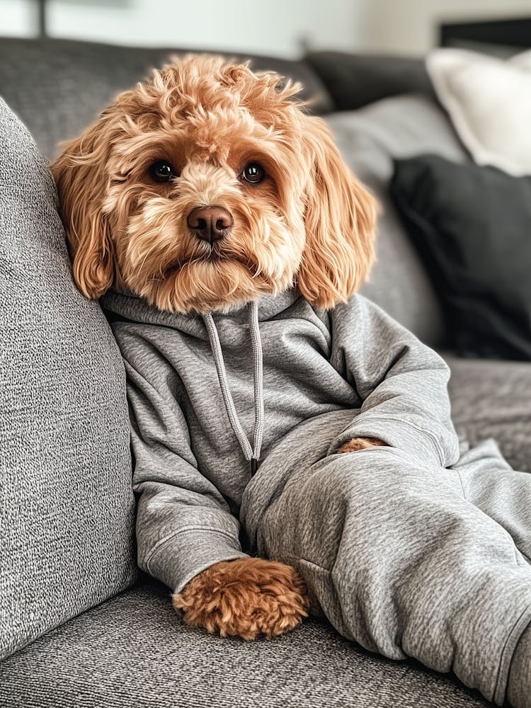 Cavapoo Lazy Day