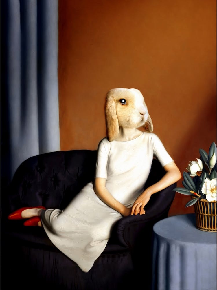 Lovely Lori The Bunny Pet Portraits