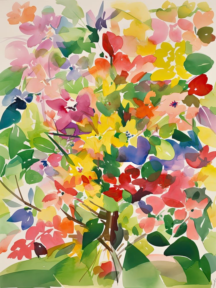 Apple Blossom Flower Illustration 3