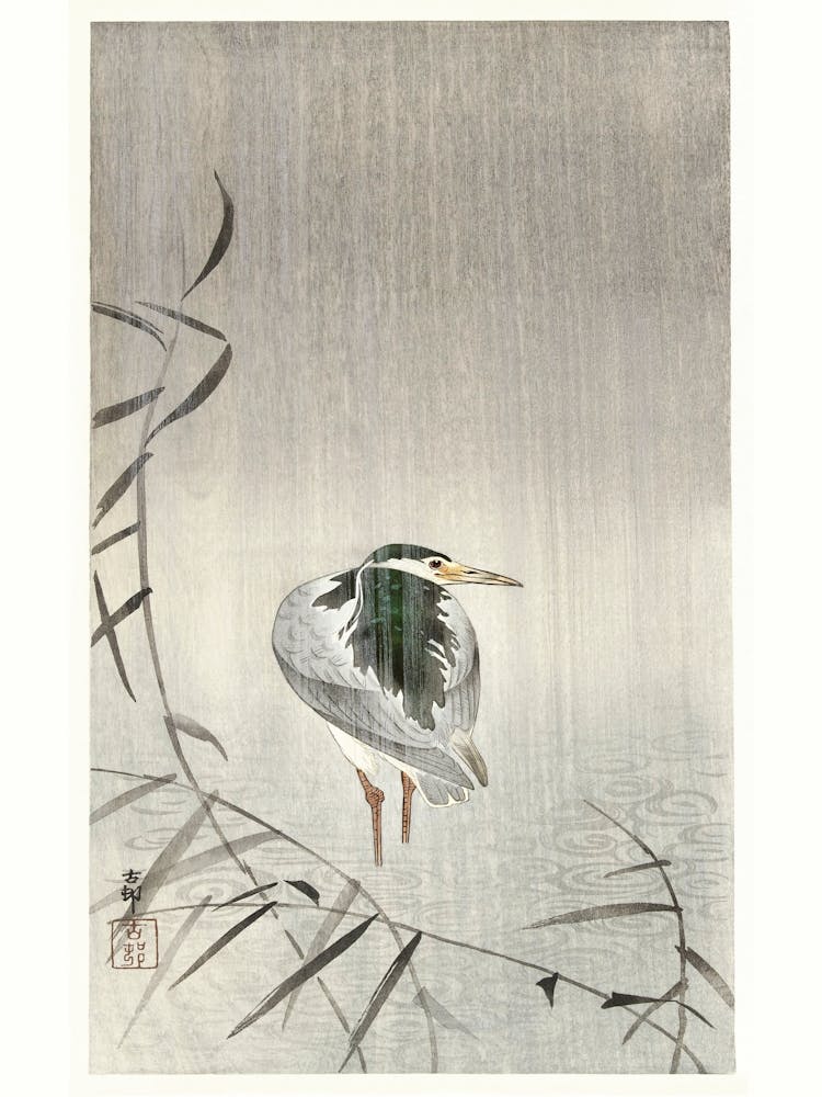 Kwak In Rain (1900 1936), Ohara Koson