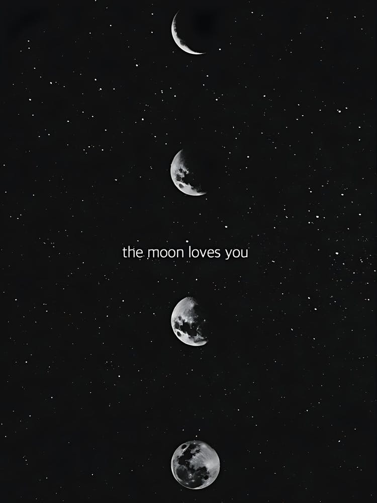 Phases of moon formation