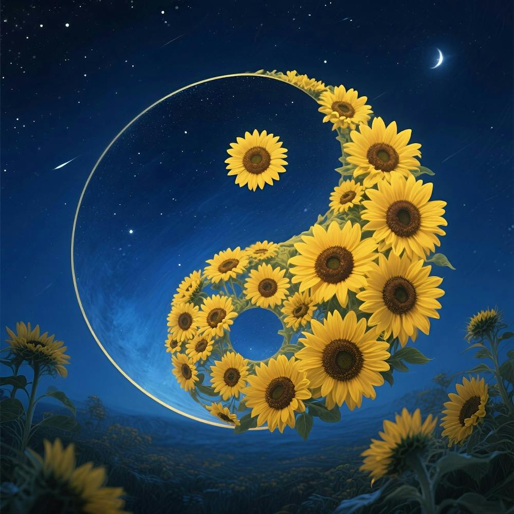 Sunflowers In The Sky 1