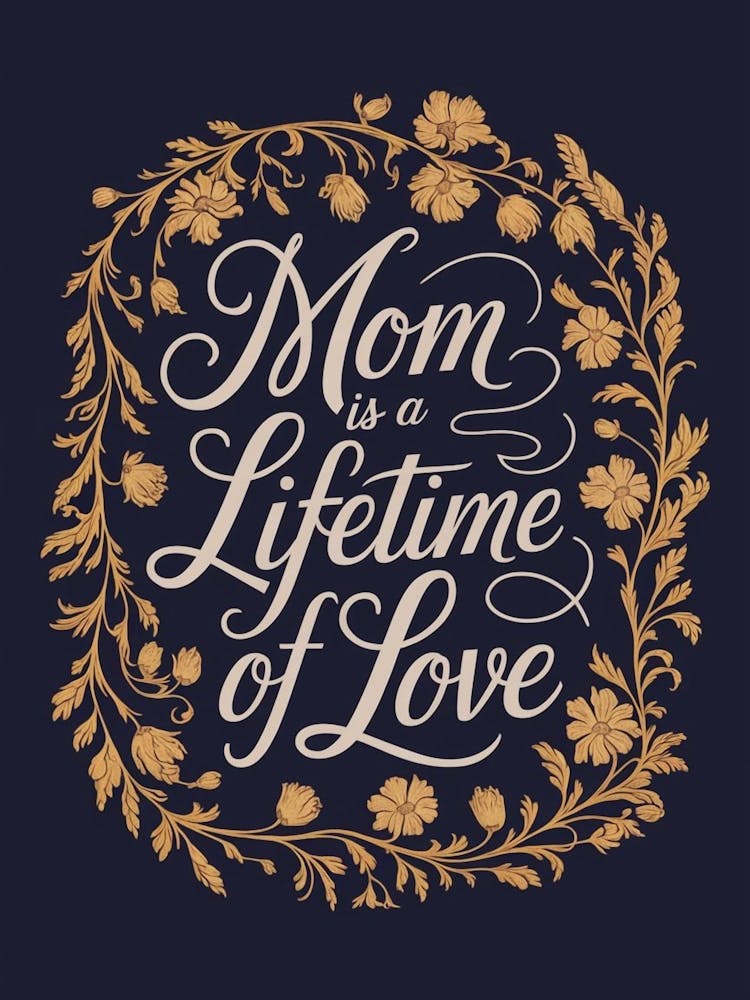 Mom Is A Lifetime Of Love 1