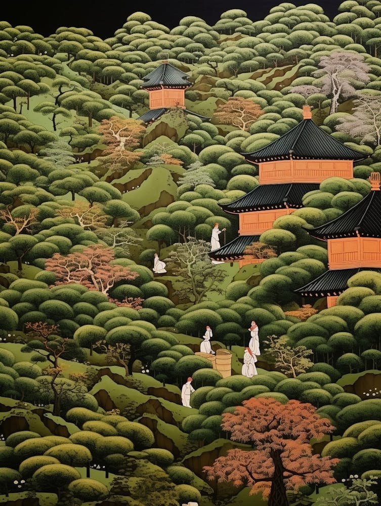 Traditional Japanese Tea Garden 8
