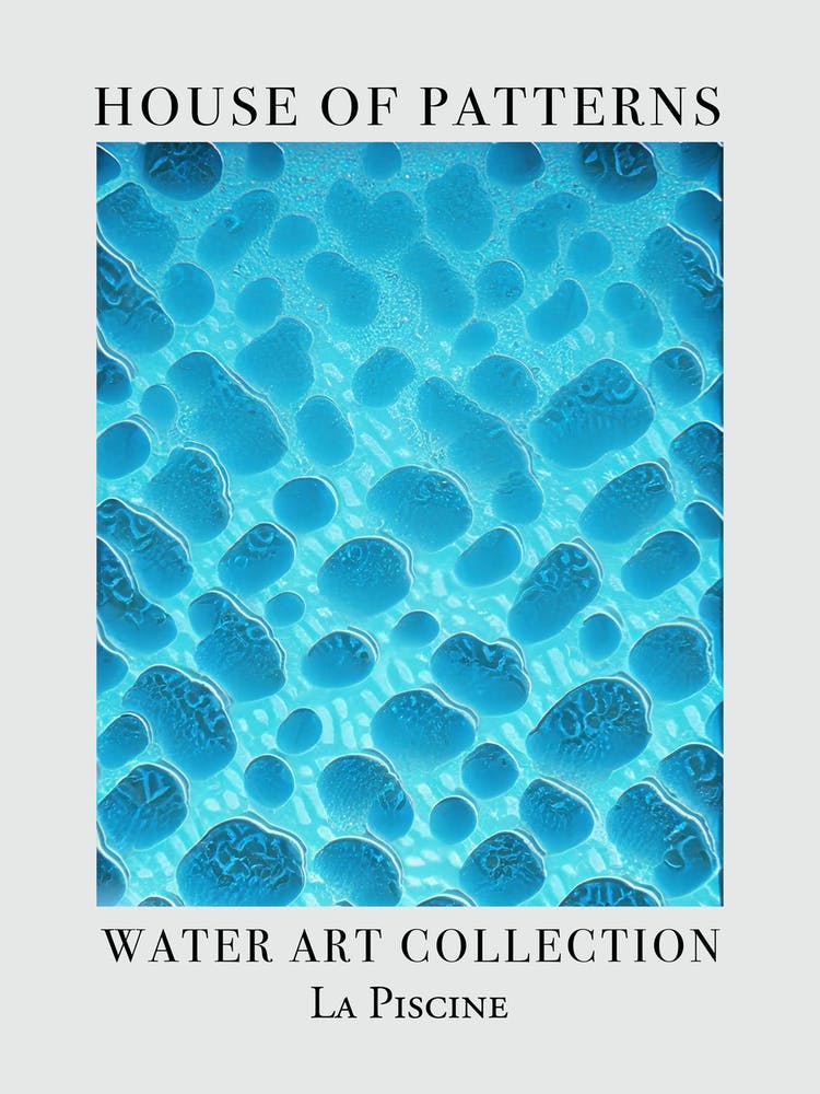 House Of Patterns La Piscine Water 20