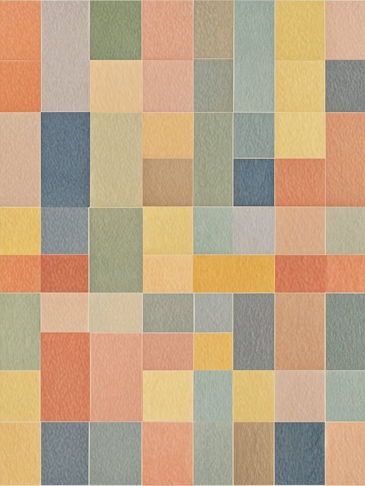 Abstract Pastel Squares
