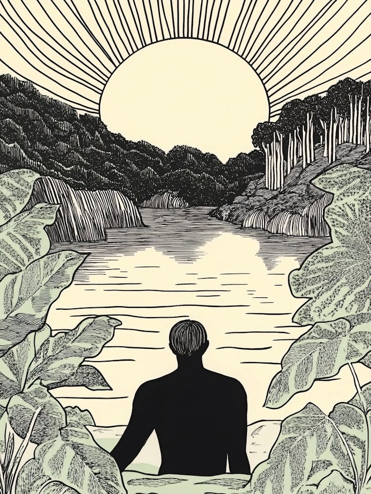 Man In The Water 5