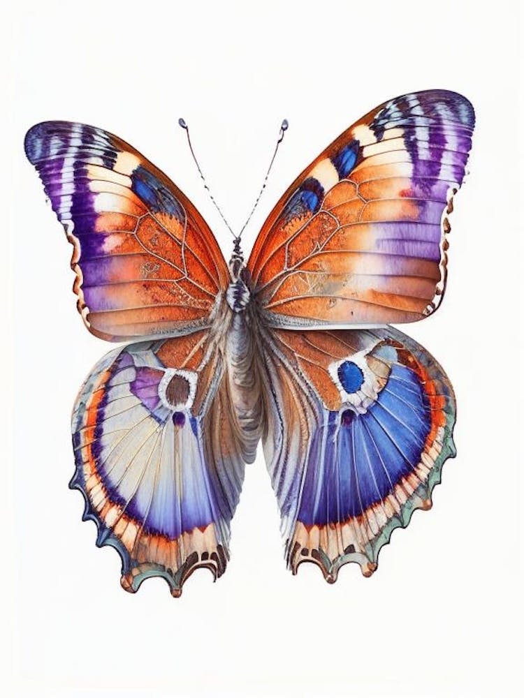 Ochsenauge Schmetterling Dekupage 3