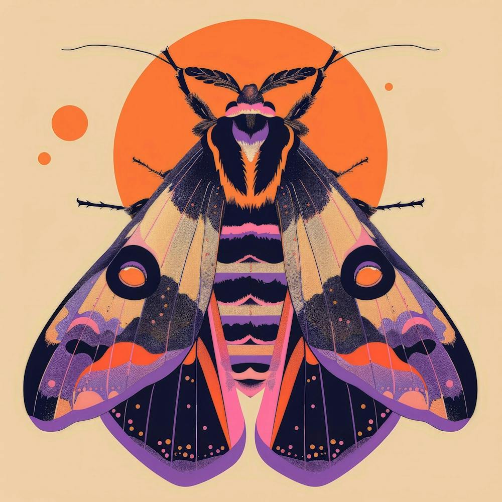 Moth illustration 6