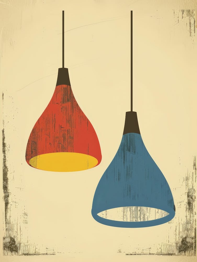 Two Hanging Lamps