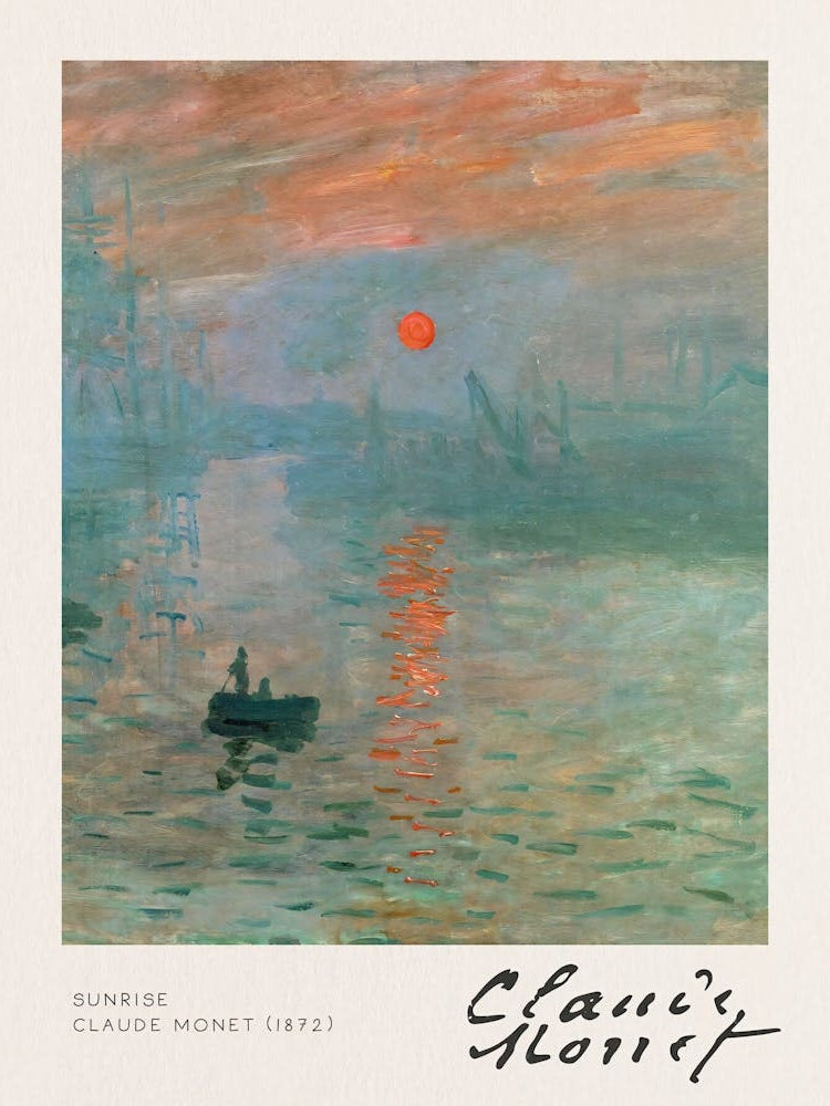 Claude Monet - Sunset