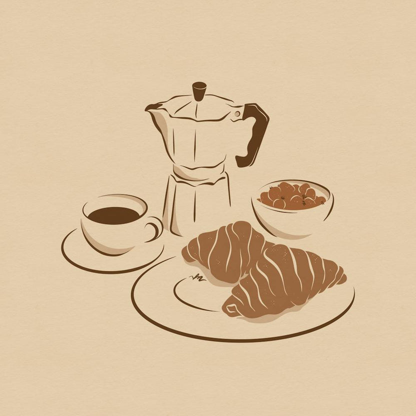 Croissants and Coffee