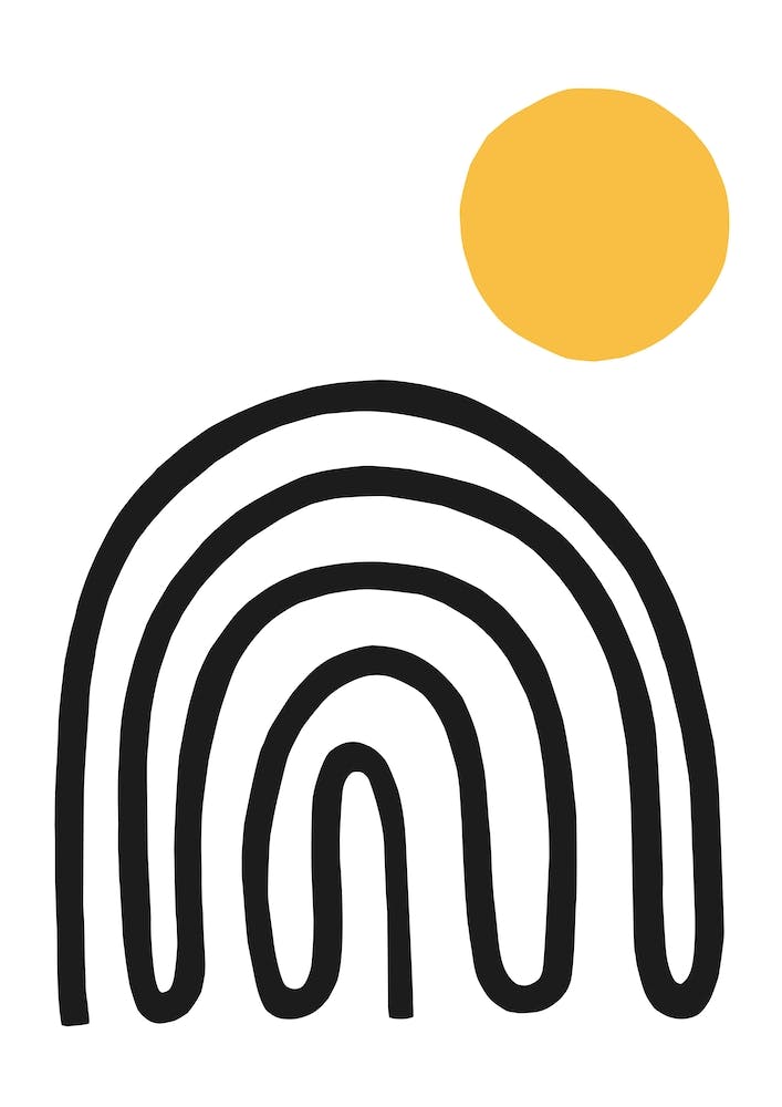 Nazca Rainbow With Sun