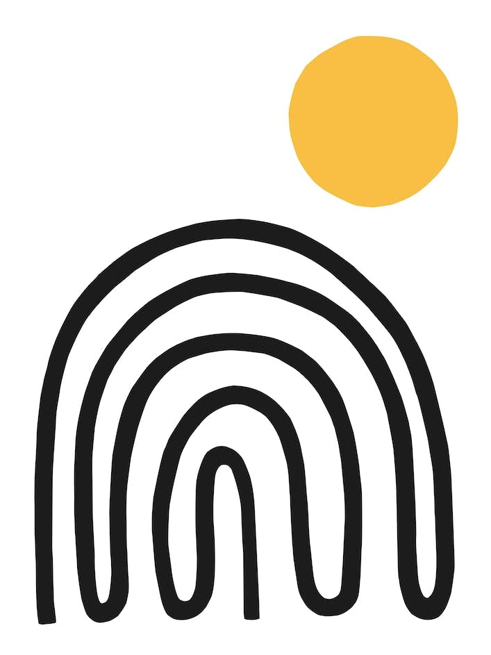 Nazca Rainbow With Sun