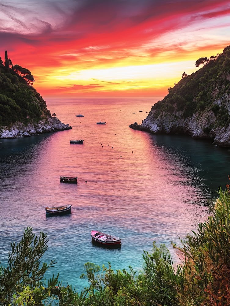 Sunset In Sicily 1