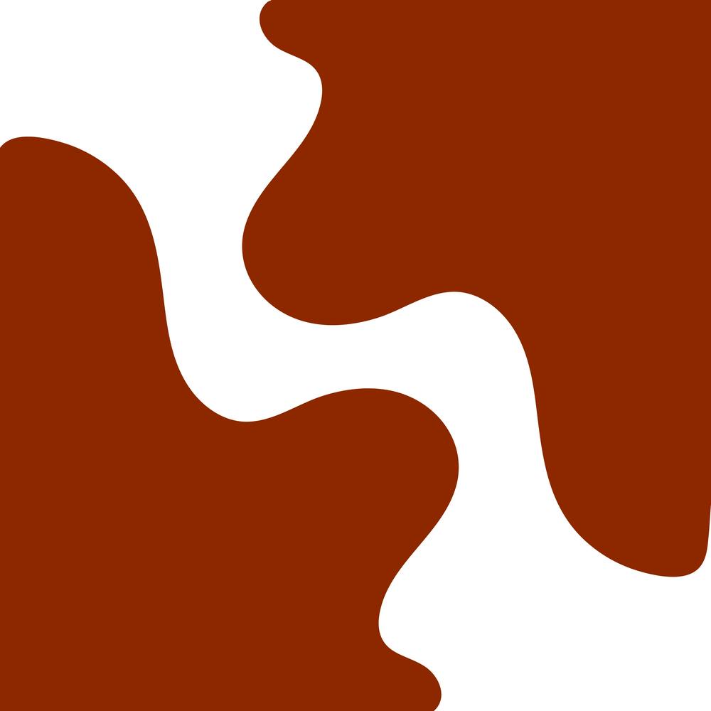 Abstract Burnt Orange