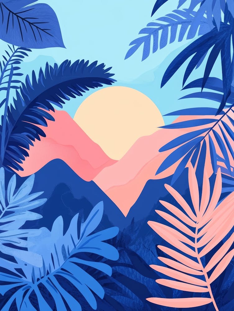 Tropical Landscape Painting