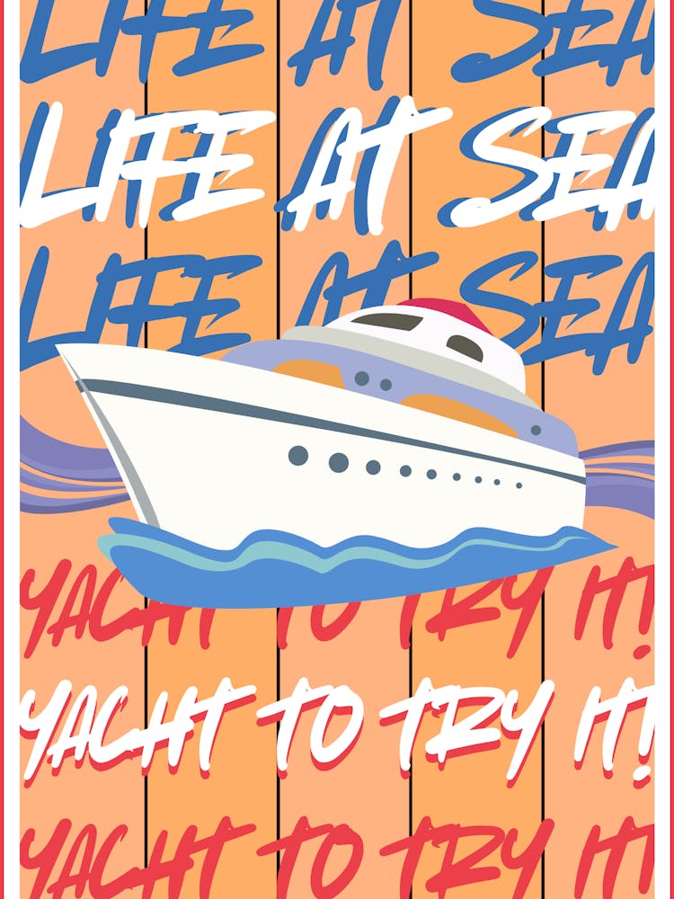 Life at Sea orange